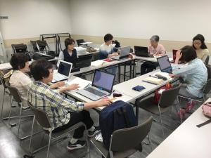 活動中の様子