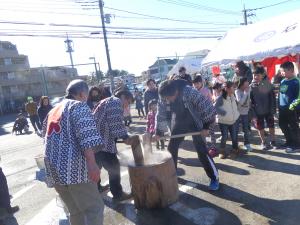 餅つき大会