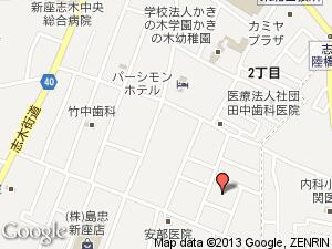 下東公園の地図