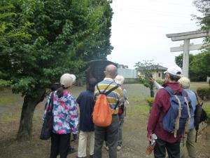 恵山通りから稲荷神社