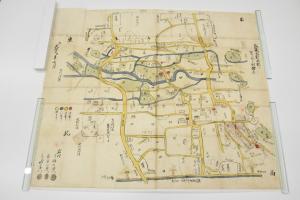 原ヶ谷戸村絵図