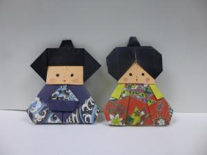 織姫・彦星のおりがみ