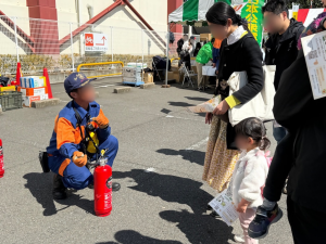 水消火器体験