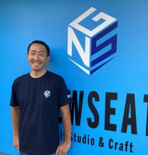 ゴルフスタジオNEWSEAT代表の枝松さん