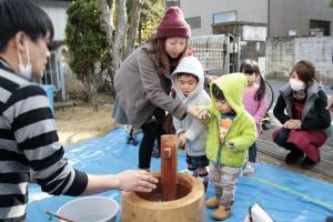 餅つき大会