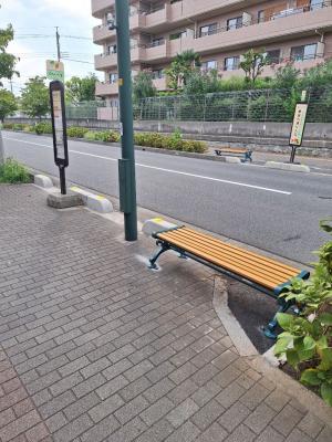 黒目川通り入口（駅方面）