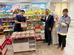 生中継に参加された方とのお写真
